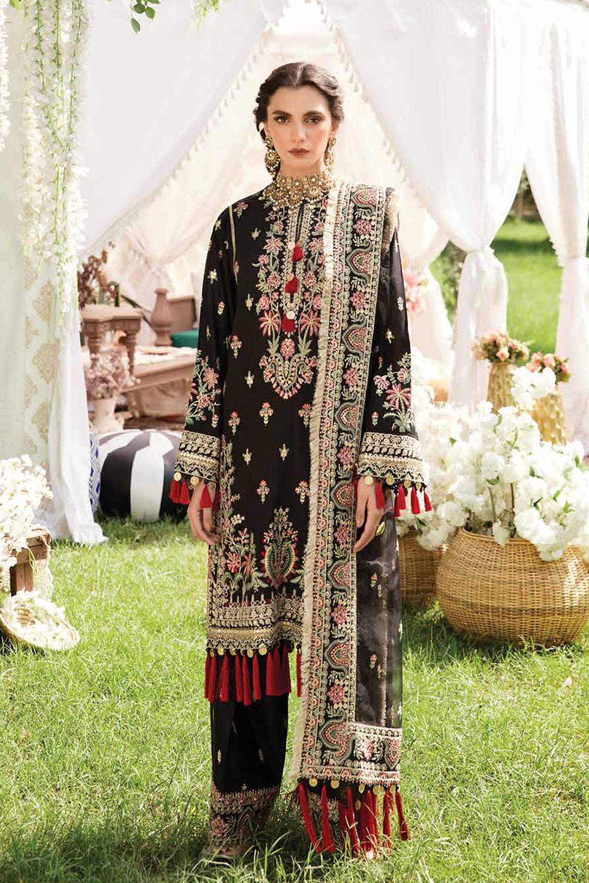 Gul Bahaar by Afrozeh Unstitched 3 Piece Luxury Festive Lawn Collection'2022-04-Bakhoor