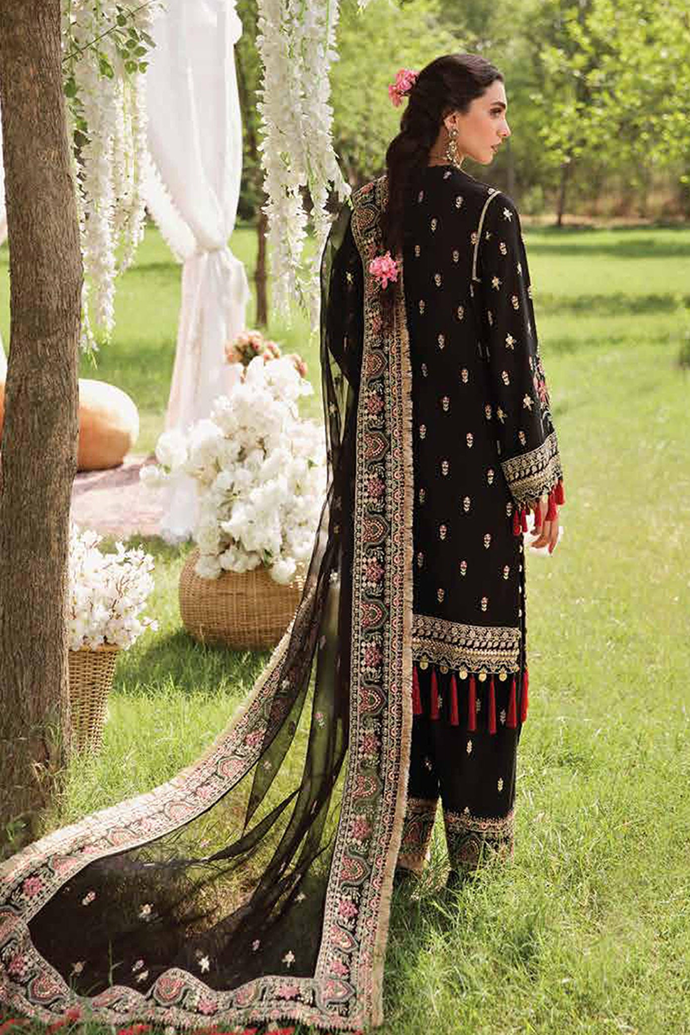 Gul Bahaar by Afrozeh Unstitched 3 Piece Luxury Festive Lawn Collection'2022-04-Bakhoor
