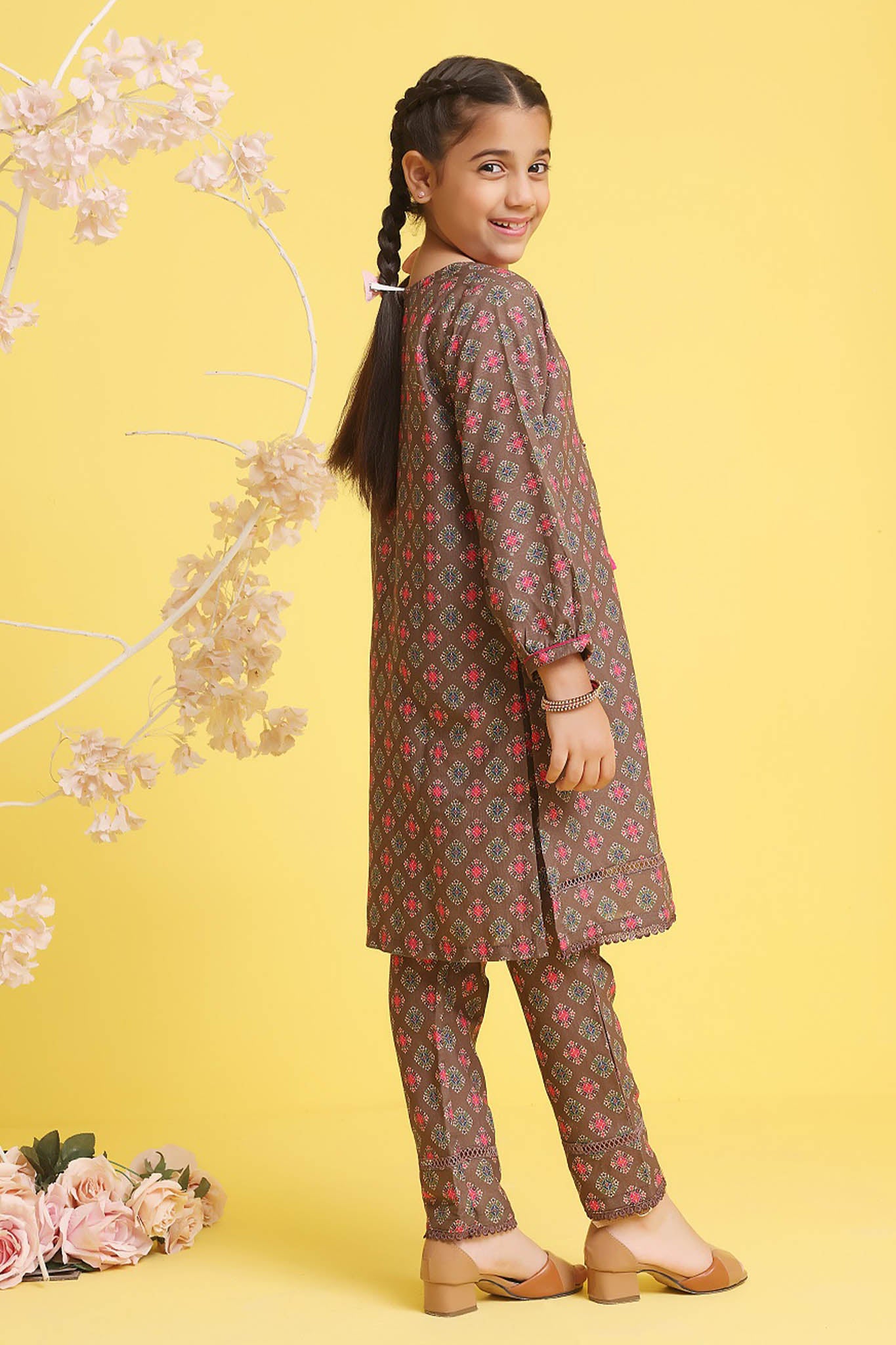 Gurya Dolly Darling by Amna khadija Stitched 2 Piece Khaddar Kids Collection'2022-D-04