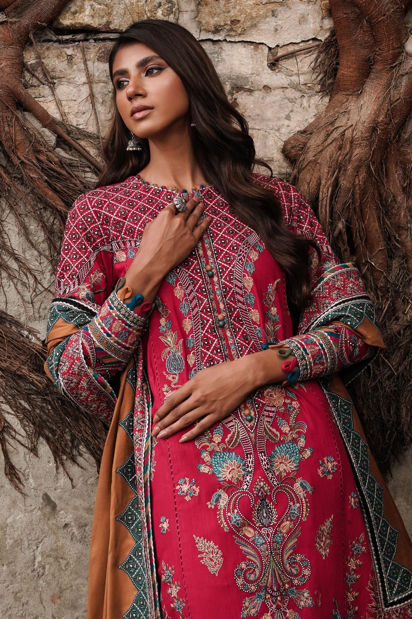 Shahtoosh by Jazmin Unstitched 3 Piece Luxury Winter Collection'2022-04-Mayal