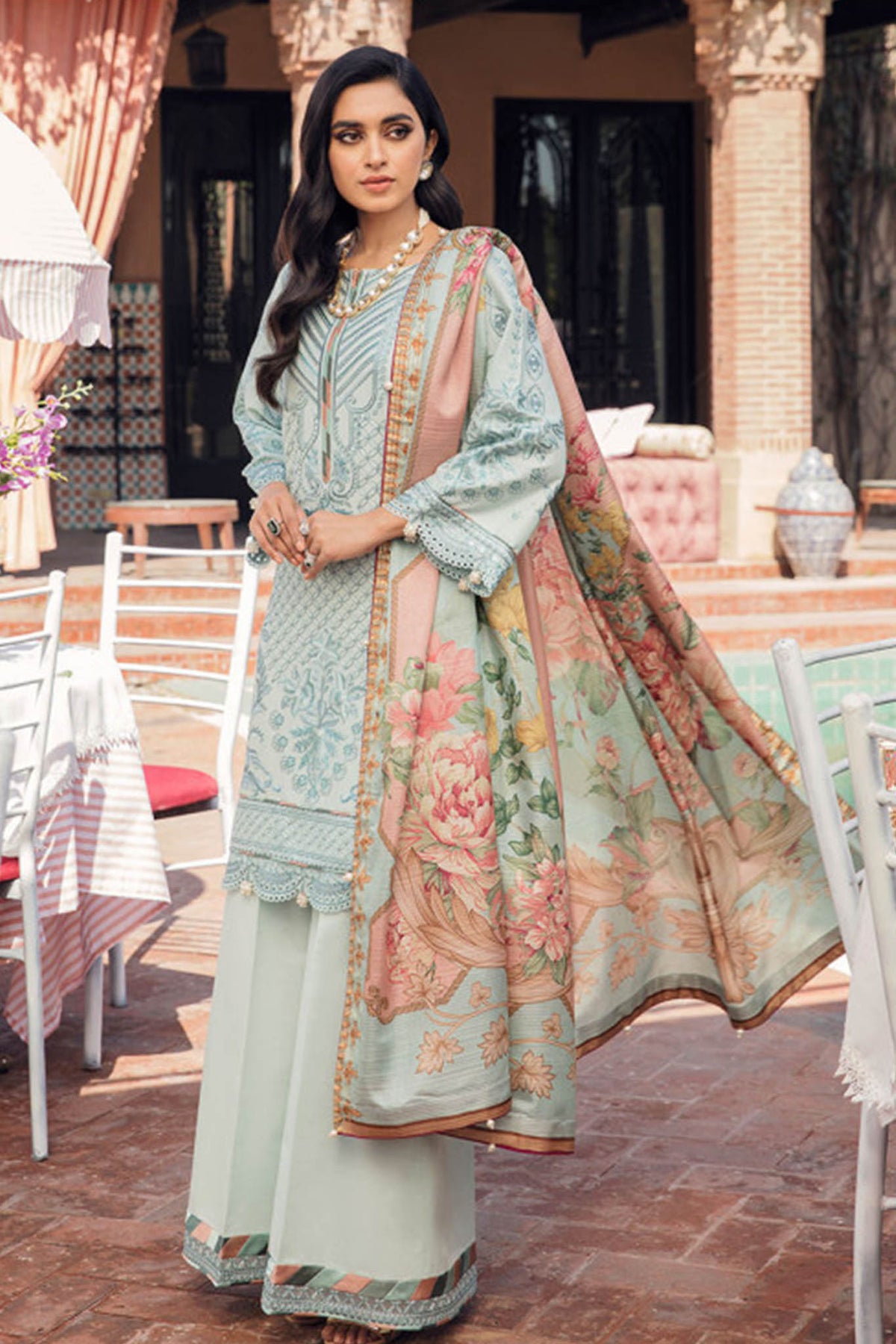 Gulaal Unstitched 3 Piece Luxury Lawn Collection'2022-05-Aneeta