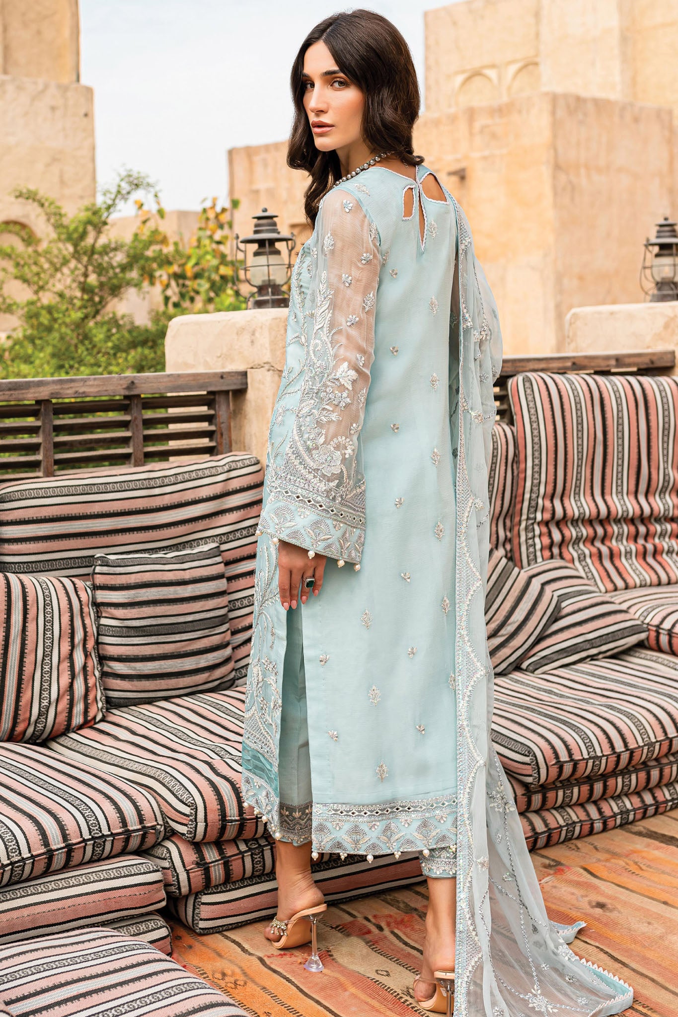 Gulaal Unstitched 3 Piece Embroidered Chiffon Collection'2022-05-Asmarah
