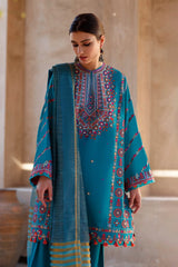 Zaha Unstitched 3 Piece Embroidered Lawn Collection'2022-ZL22-05-A-Souzan