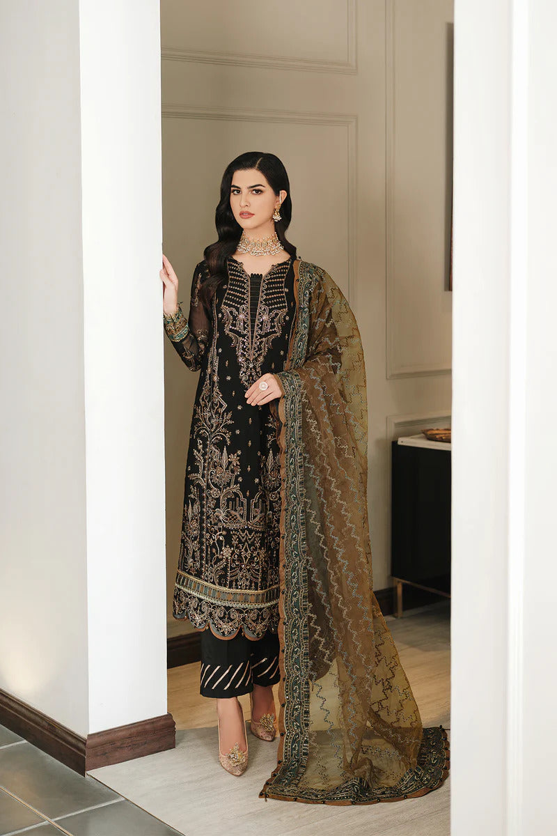 Lueur by Farasha Unstitched 3 Piece Luxury Formals Collection'2023-06-Kiara