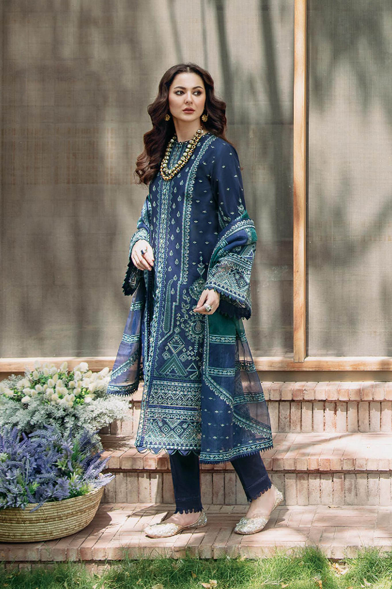 Sabrang by Jazmin Unstiched 3 Piece Festive Lawn Collection'2022-06-Tehseen