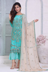 Libaas e Khas by Soghat Unstitched 3 Piece Luxury Chiffon Collection'2022-LK-06