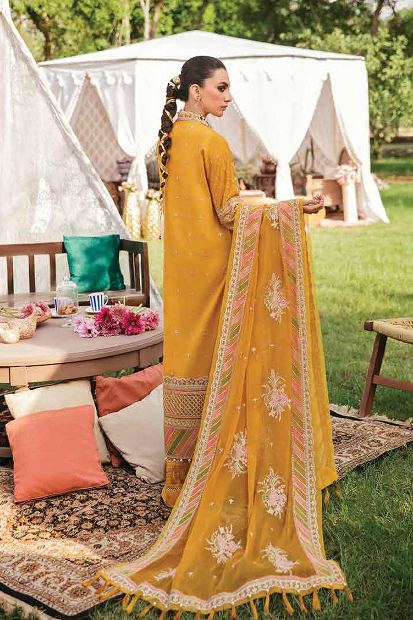 Gul Bahaar by Afrozeh Unstitched 3 Piece Luxury Festive Lawn Collection'2022-06-Nuray