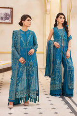 Pareesia by Xenia Unstitched 3 Piece Chiffon Ch-02 Collection'2022-06-Mehr