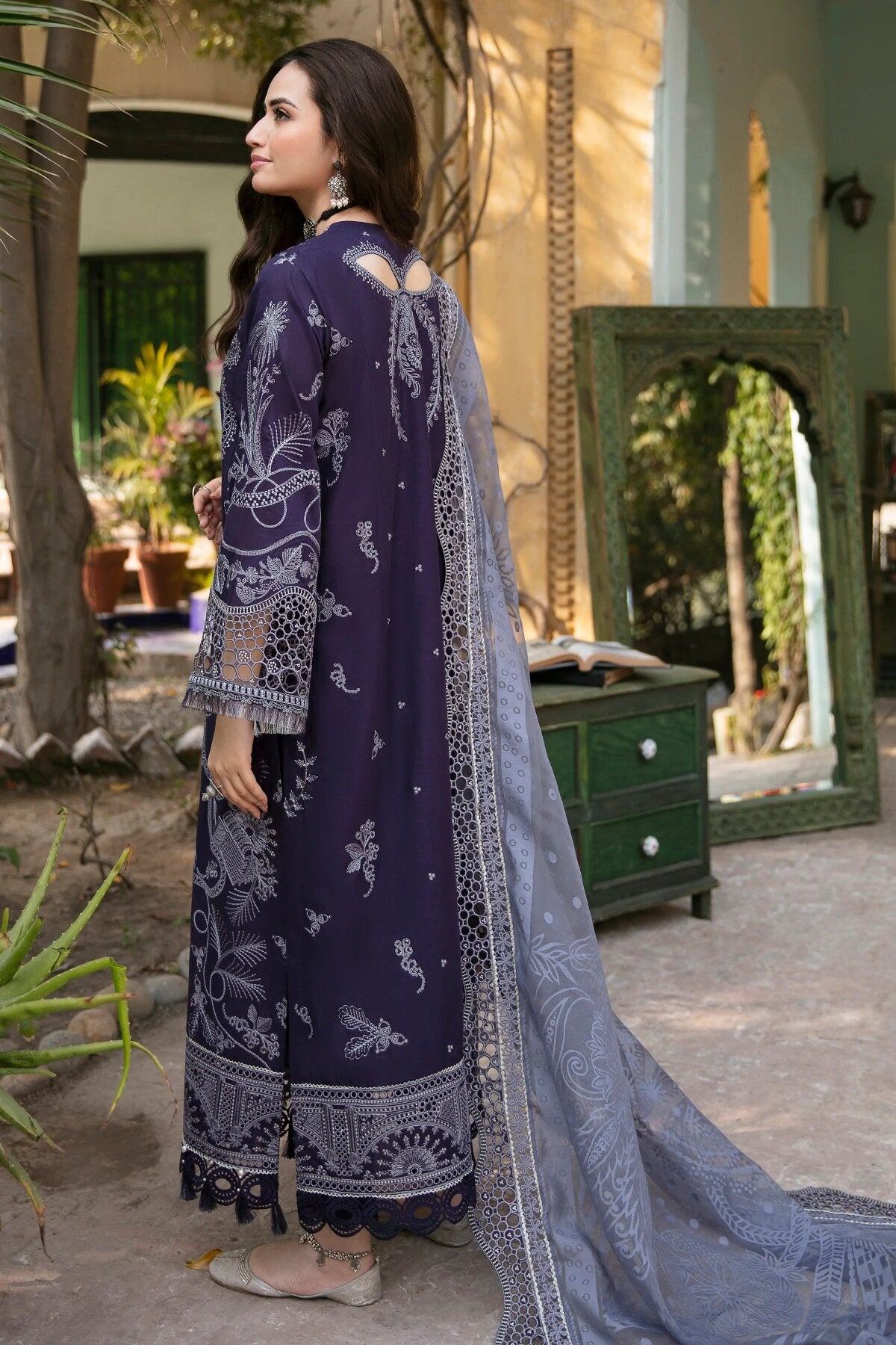 Shahkaar by Jazmin Unstitched 3 Piece Luxury Lawn Collection'2022-07-Banafshi