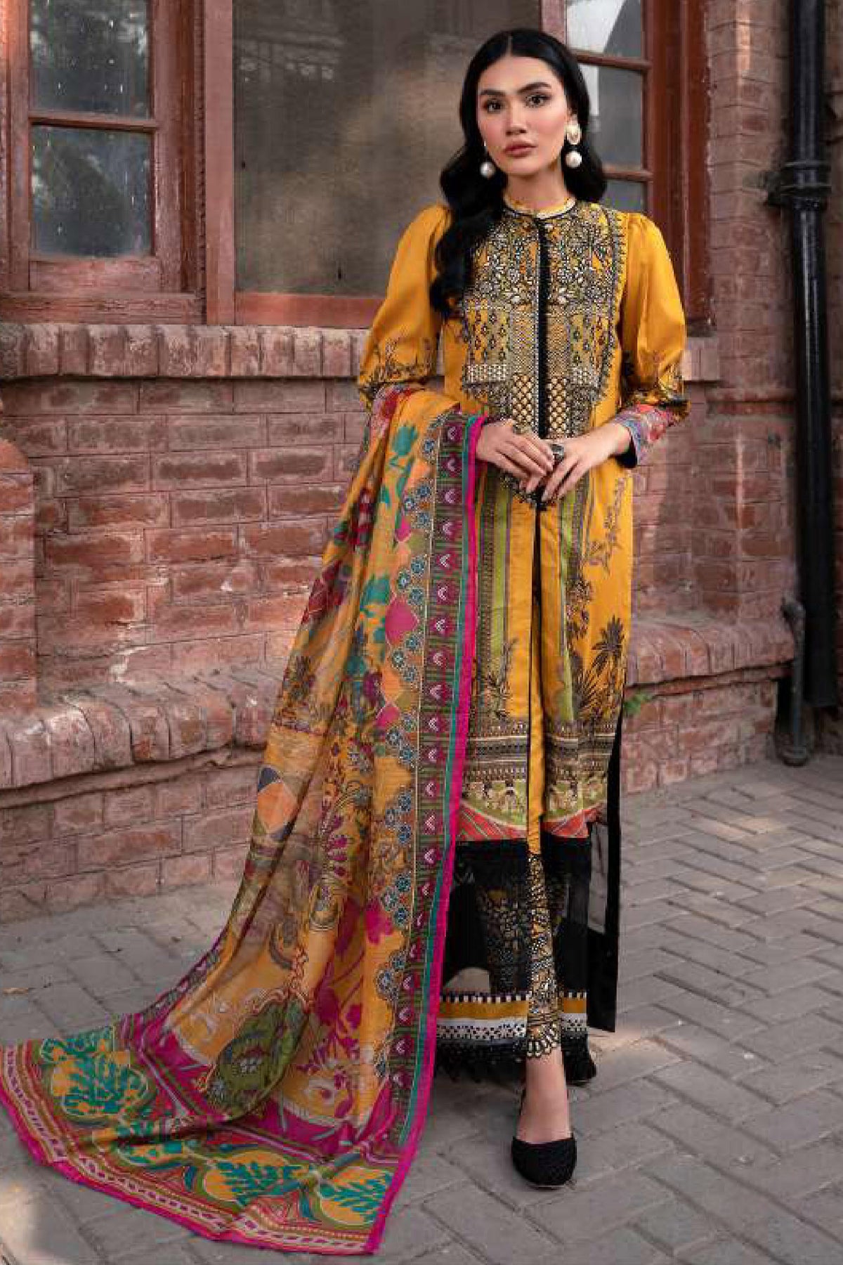 Koh e Noor by Mausummery Unstitched 3 Piece Lawn Collection'2022-07-Mahal