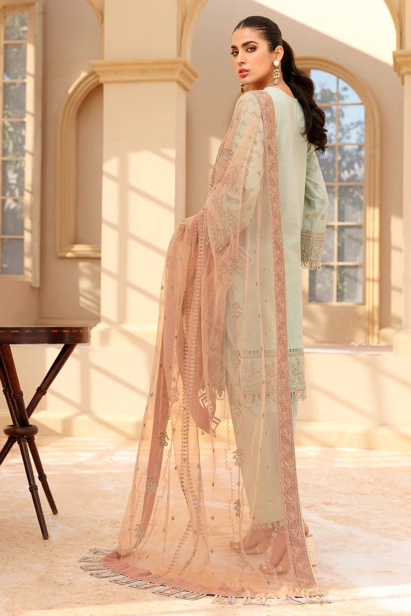 Farasha Unstitched 3 Piece Eid Festive Lawn Vol-01 Collection'2022-07-Pastel Affair