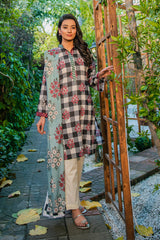Cross Stitch Unstitched 3 Piece Printed Lawn Collection'2022-07-Retro Tale