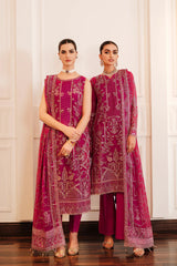 Lueur by Farasha Unstitched 3 Piece Luxury Formals Collection'2023-07-Rosette