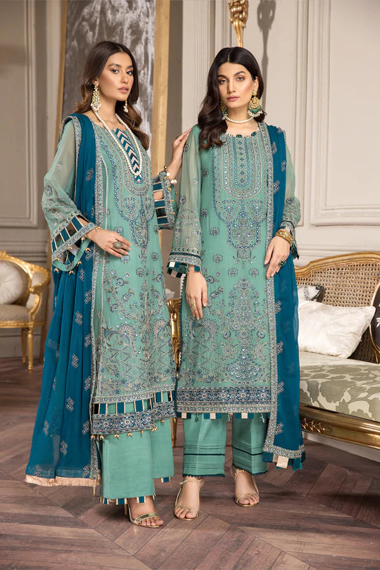 Aqs e Dast by Alizeh Unstitched 3 Piece Formals Festive Collection'2022-07-Zeb