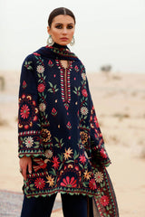 Zaha Unstitched 3 Piece Embroidered Lawn Collection'2022-ZL22-07-A-Ursiya