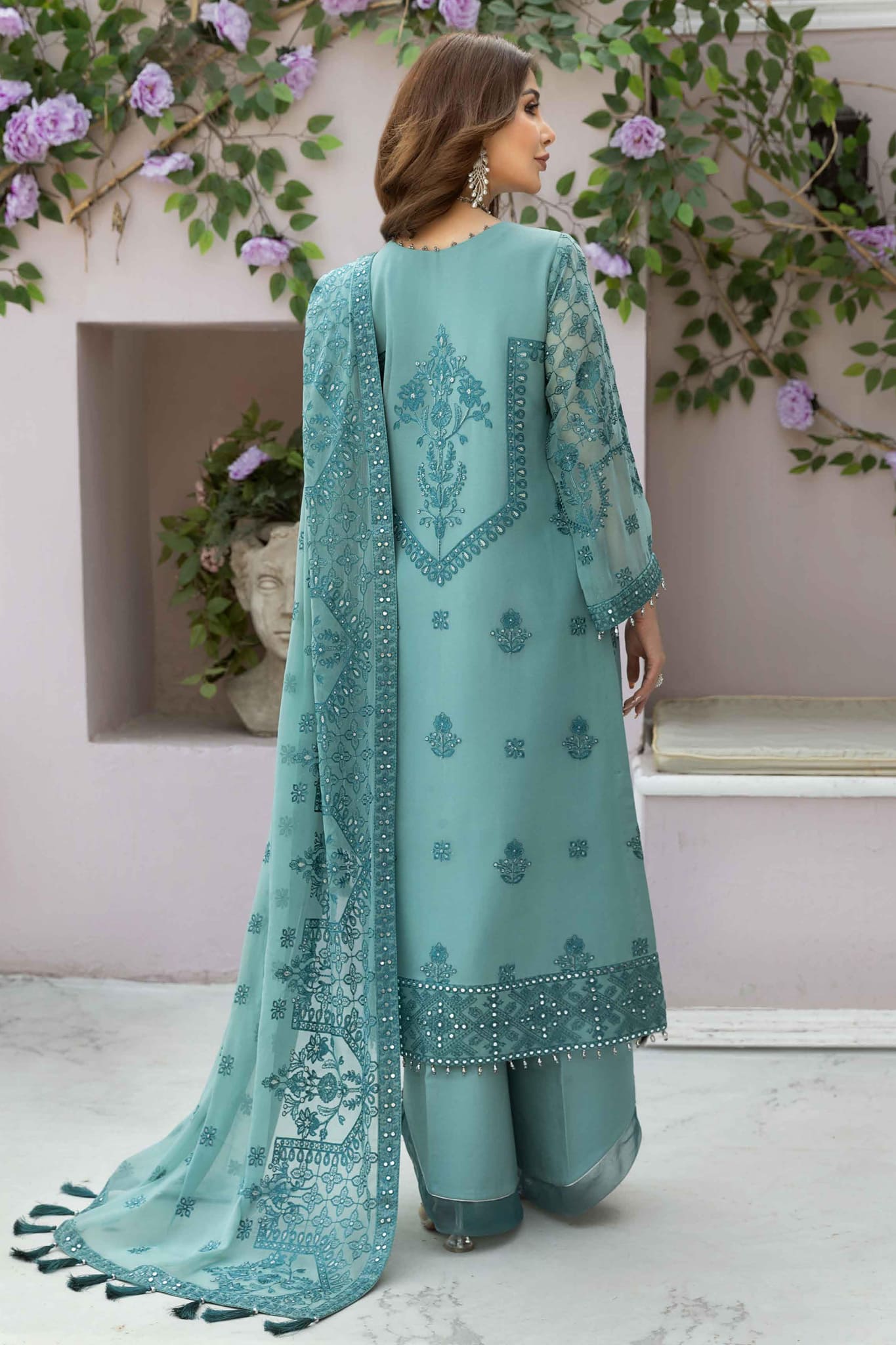Dhaagay by Alizeh Unstitched 3 Piece Chiffon Vol-01 Collection'2023-07-Kiraz