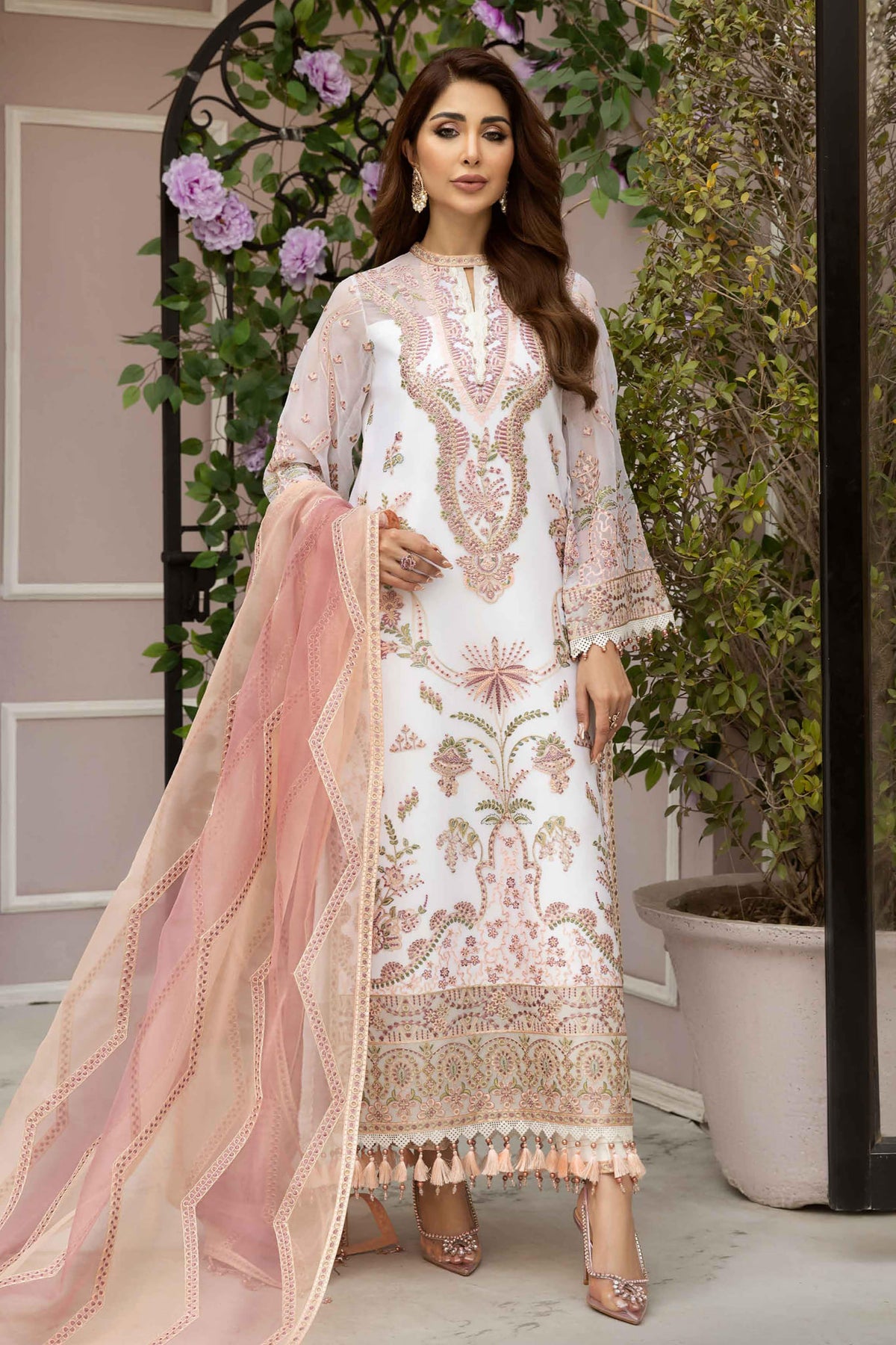 Dhaagay by Alizeh Unstitched 3 Piece Chiffon Vol-01 Collection'2023-08-Kaavish