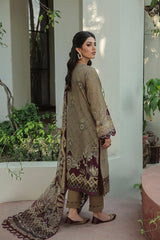 Farasha Unstitched 3 Piece Festive Lawn Vol-02 Collection'2022-09-Olivine