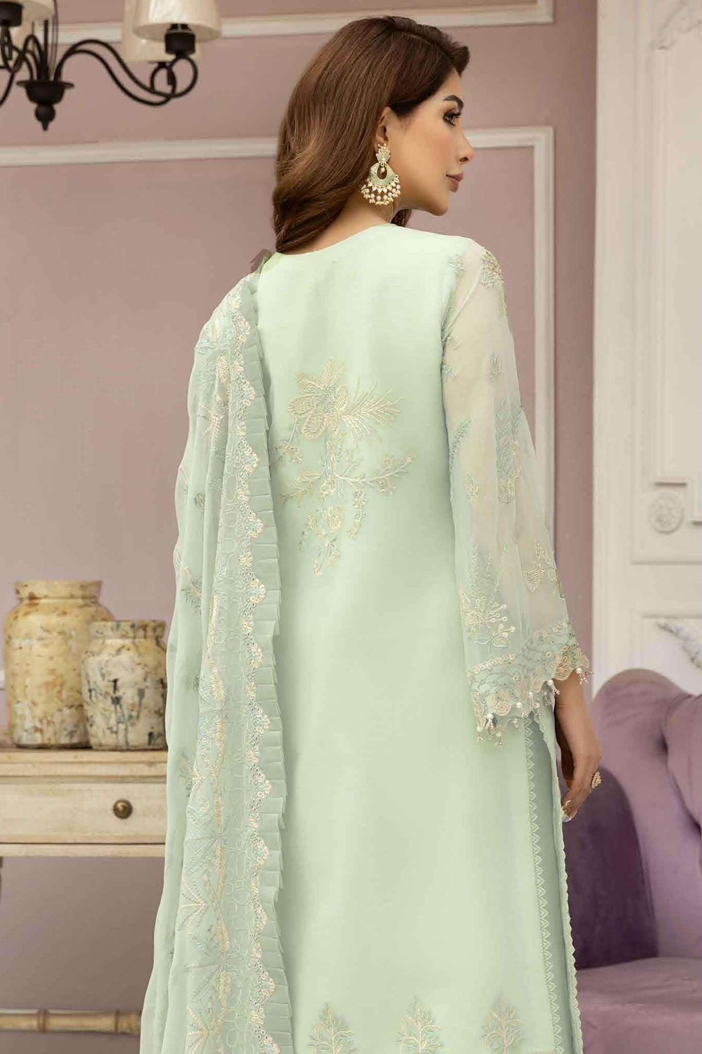Dhaagay by Alizeh Unstitched 3 Piece Chiffon Vol-01 Collection'2023-09-Rameen