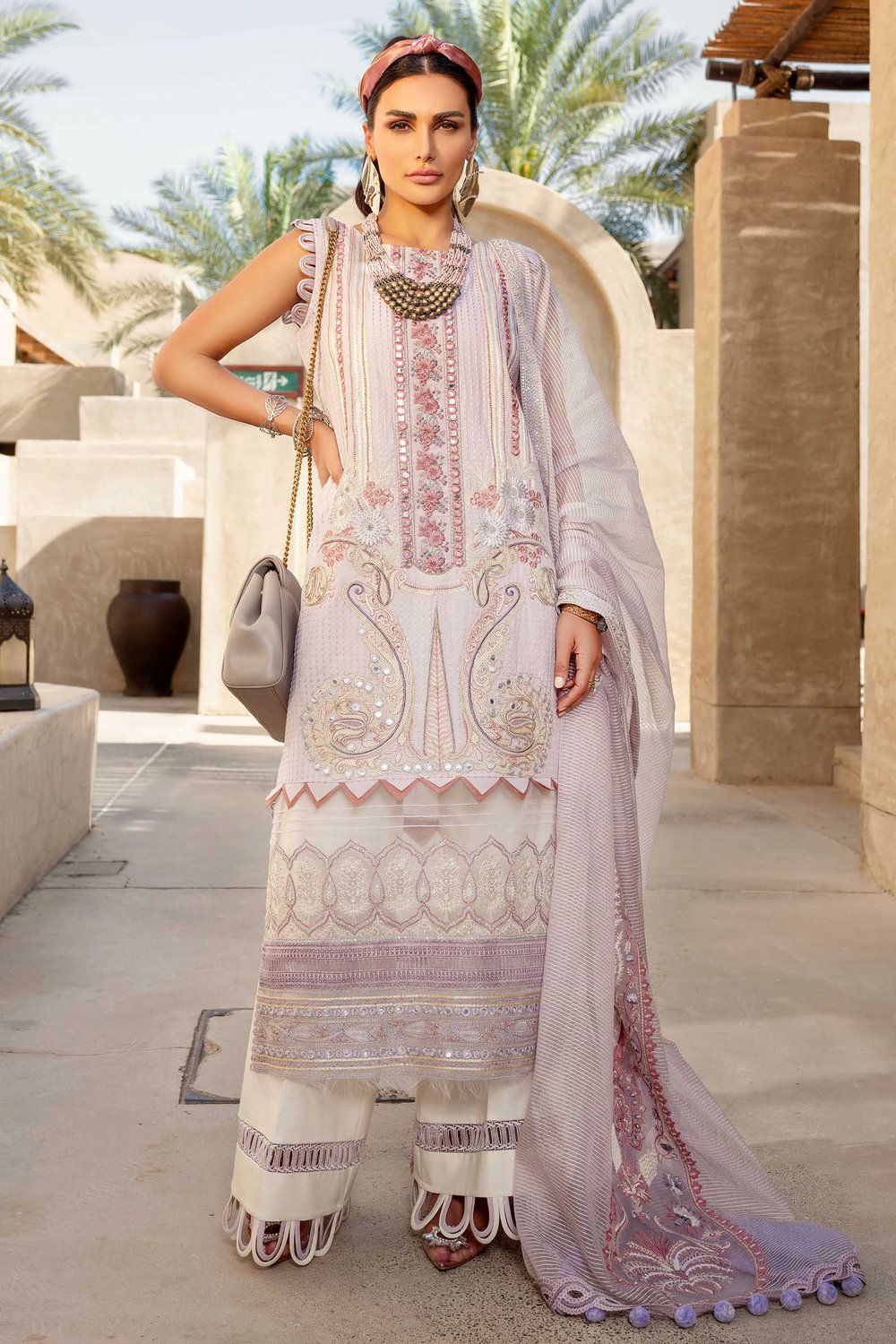Shiza Hassan Unstitched 3 Piece Luxury Lawn Collection'2021-LL-01-B Aara