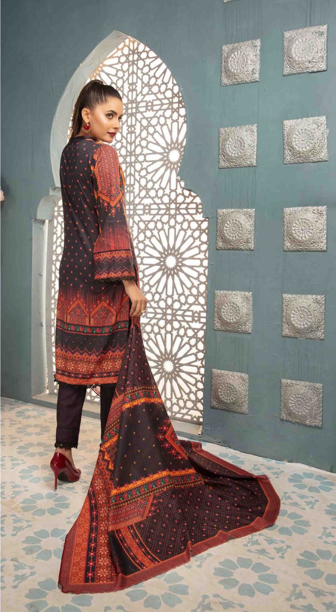 Riaz Arts Unstitched Zarkis-Vol-2 ZR-10