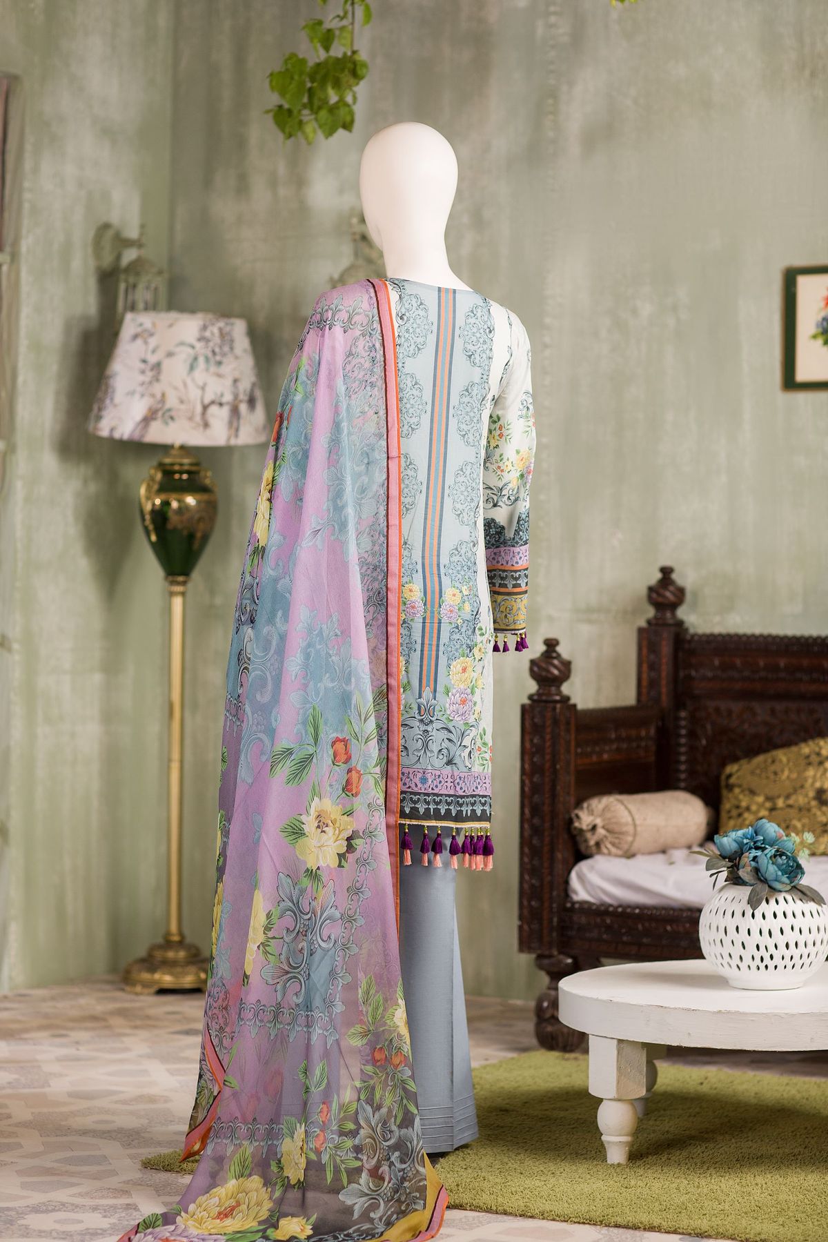 Nafeesah by Flossie Unstitched 3 Piece Lawn Vol-02 Collection’2021-NL-10
