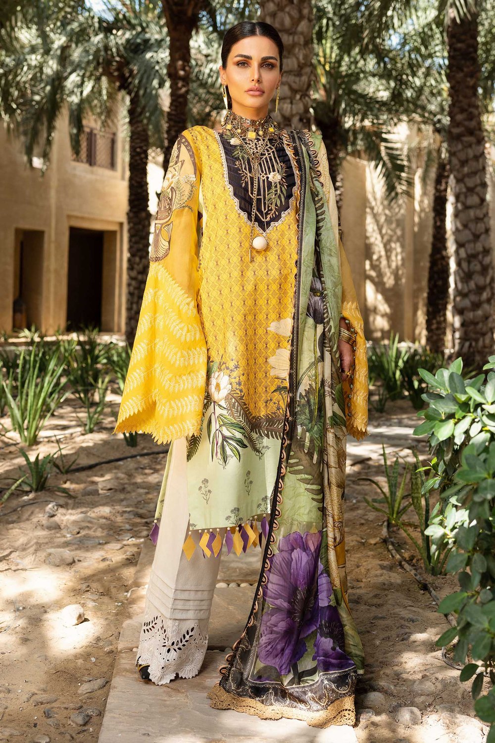 Shiza Hassan Unstitched 3 Piece Luxury Lawn Collection'2021-LL-10-B-Liyana