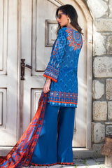 Tahra by Zainab Chottani Unstitched Lawn Collection'2021-10-B-Rustic Glam