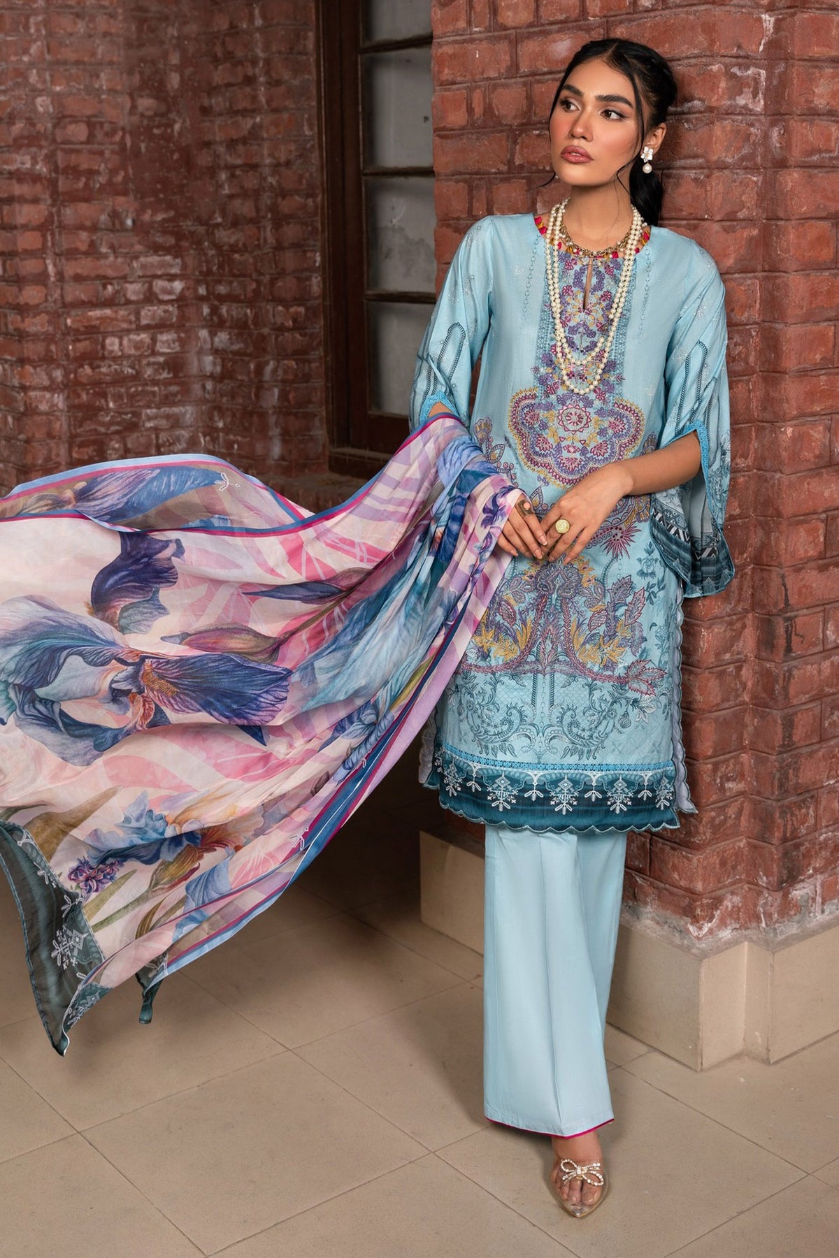 Koh e Noor by Mausummery Unstitched 3 Piece Lawn Collection'2022-10-Sur