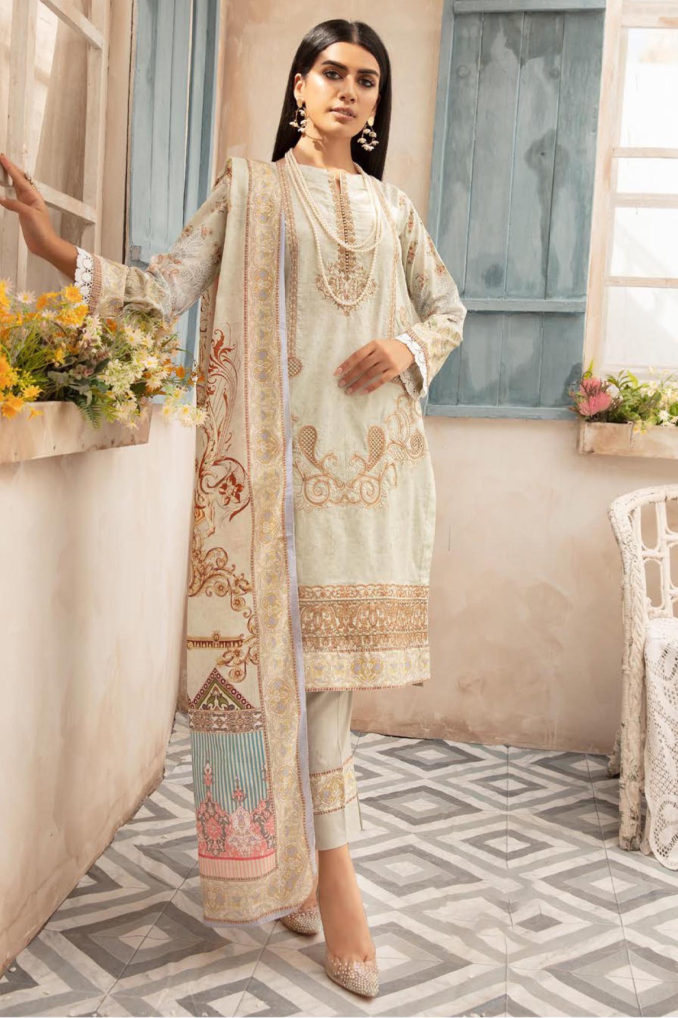 Johra by Jihan Unstitched Digital Printed Lawn Collection'2022-JH-10