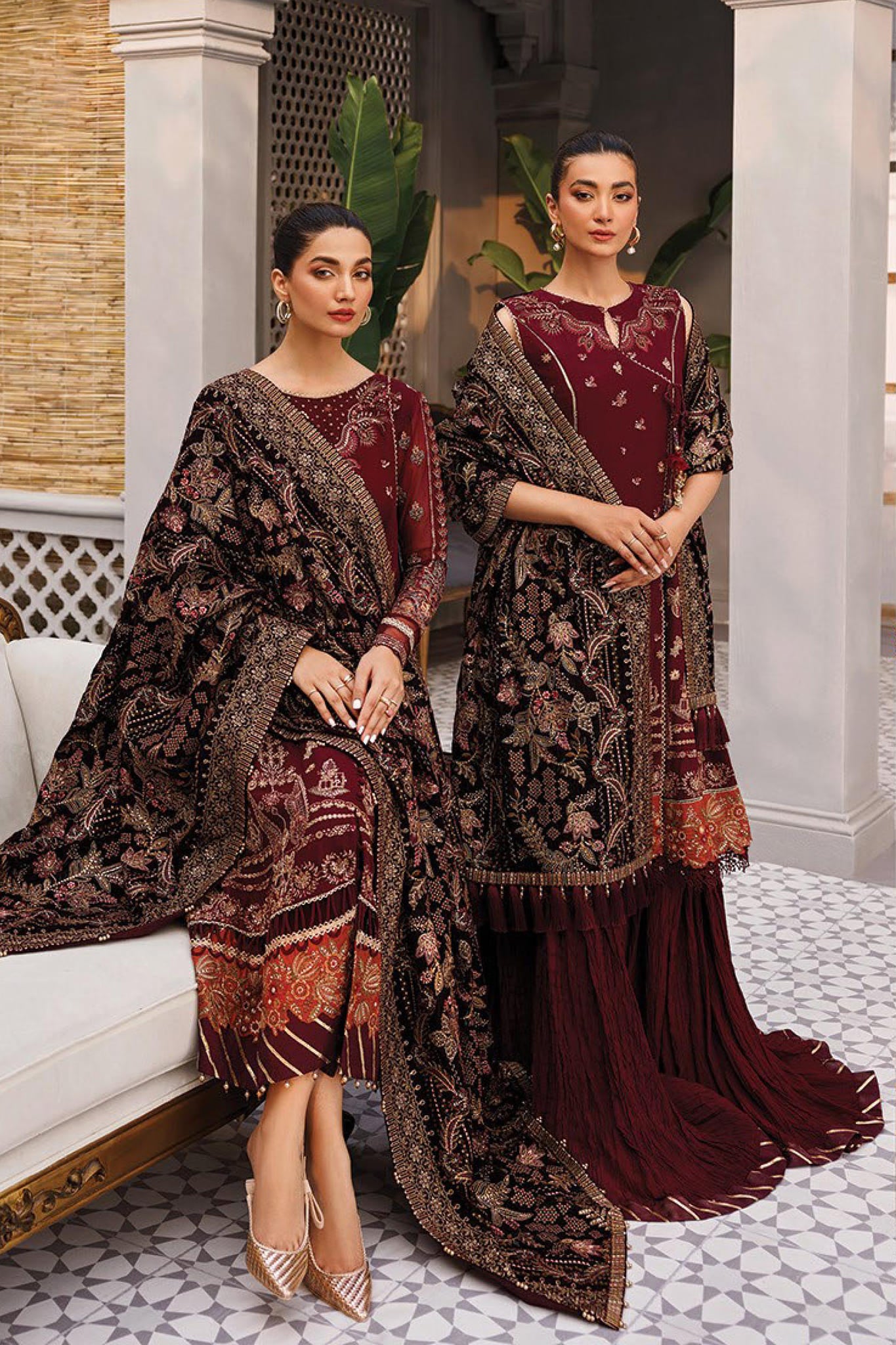 Hera by Xenia Unstitched 3 Piece Luxury Festive Formals Collection'2022-10-Vida