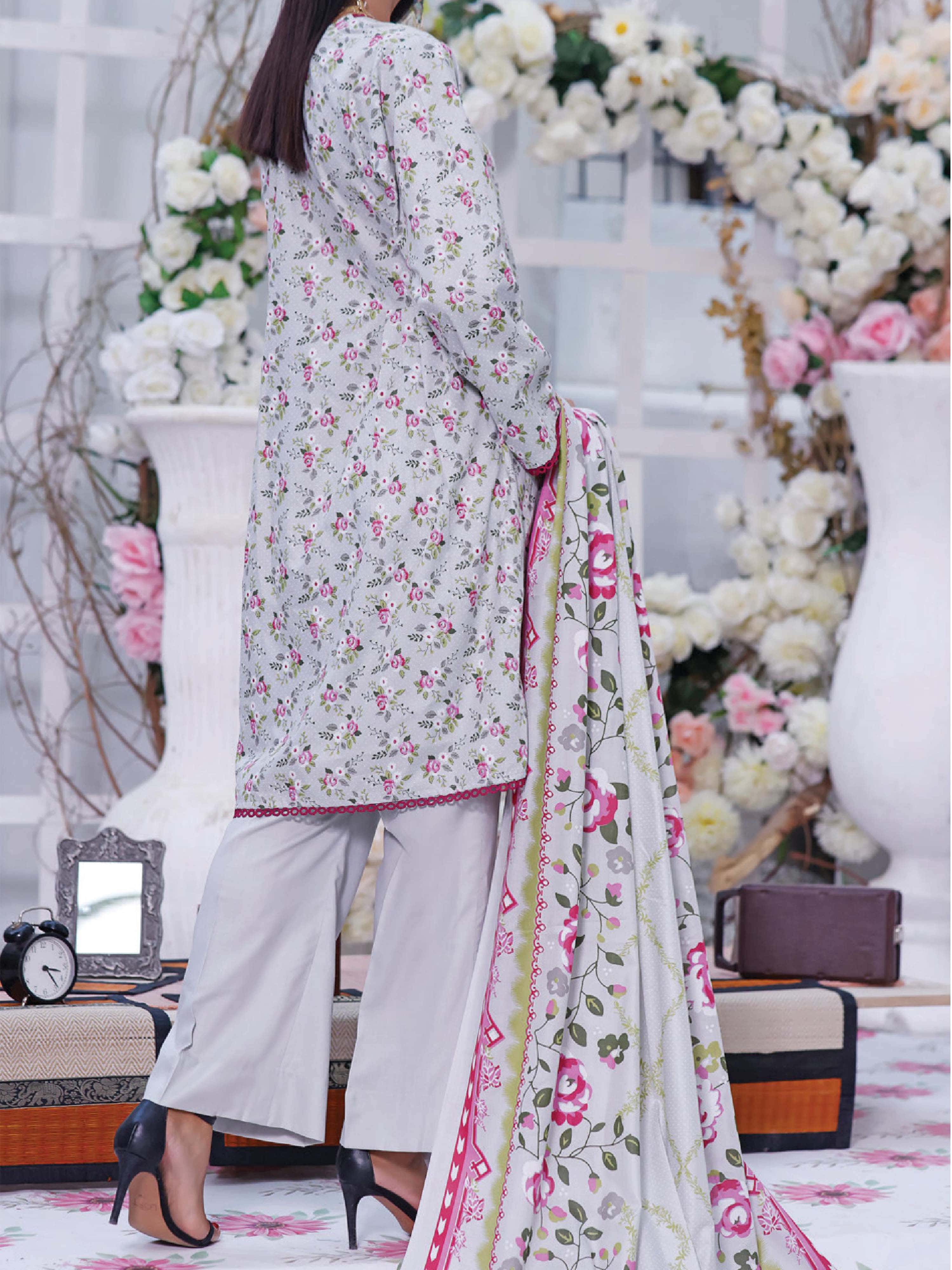 Amna Khadija Unstitched Wrinkle Free Prints Vol-05 Collection’2021-AK-1037-B