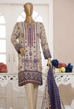 HZ Unstitched 3 Piece Diamond Supreme Coral Lawn Collection'2022-DCL-1078-A