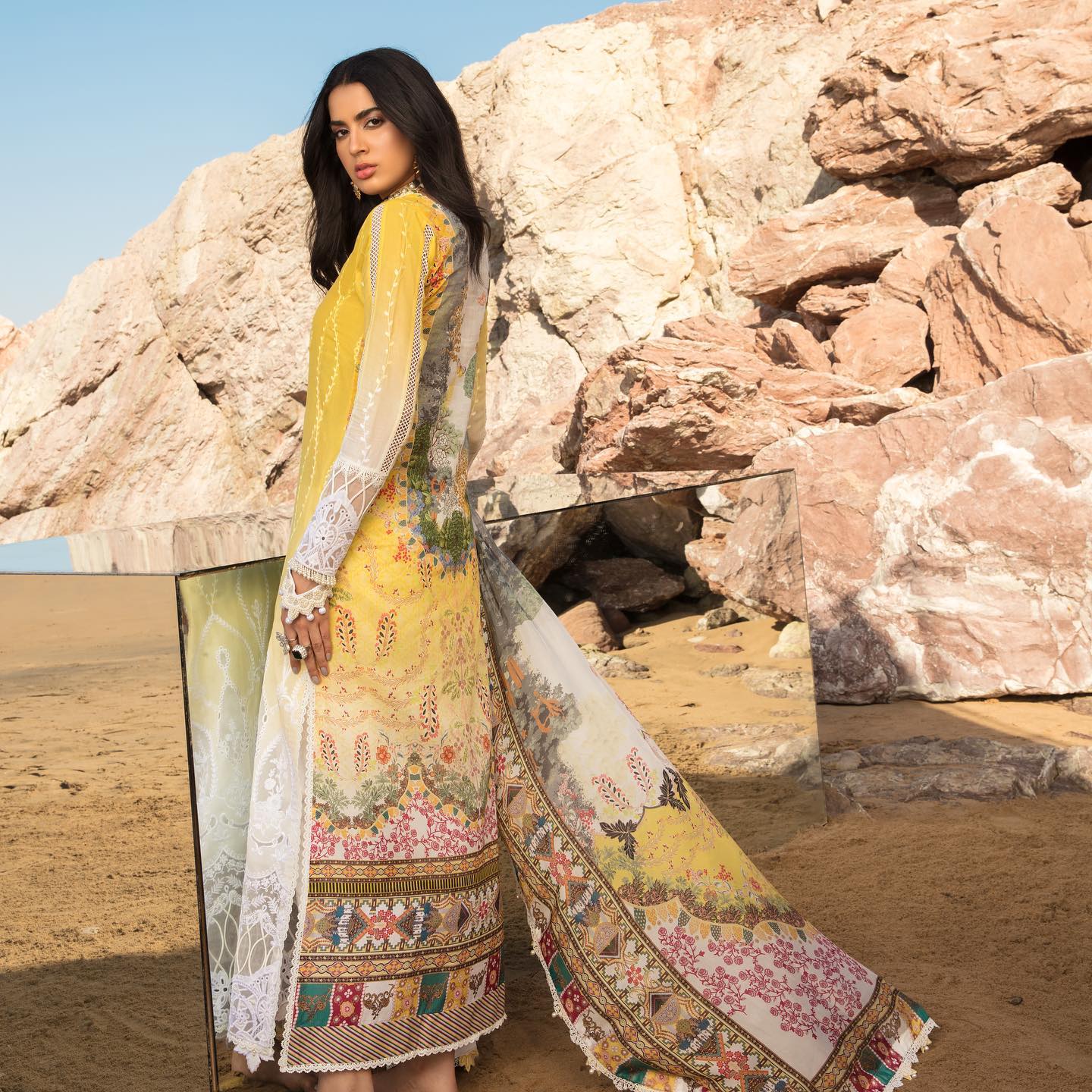 Noor Sadia Asad Unstitched Luxury Lawn Collection'2021-D-10-A