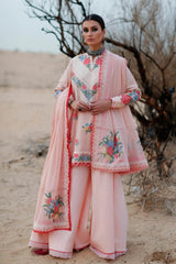 Zaha Unstitched 3 Piece Embroidered Lawn Collection'2022-ZL22-10-A-Allysiha