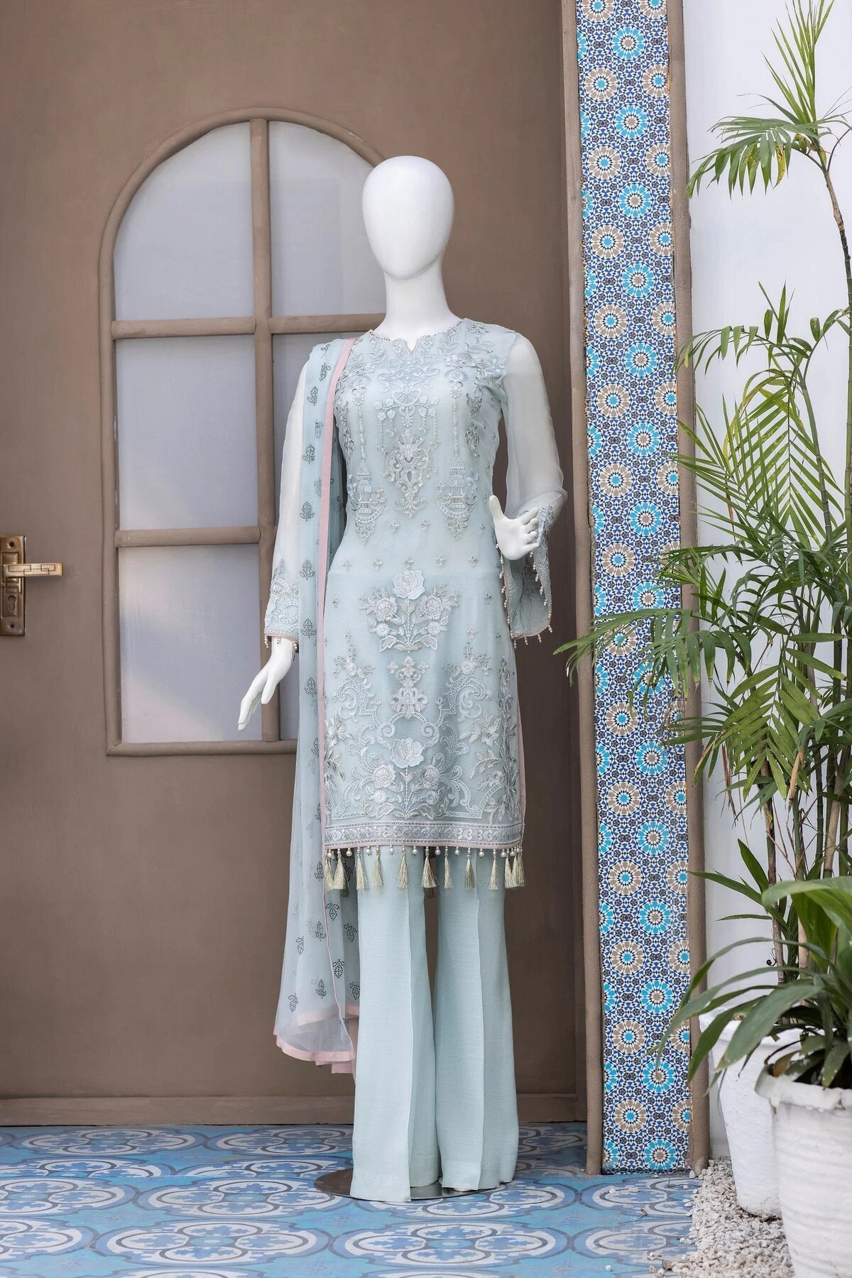 Nafeesah by Flossie Unstitched 3 Piece Chiffon Vol-06 Collection'2022-NFC-10