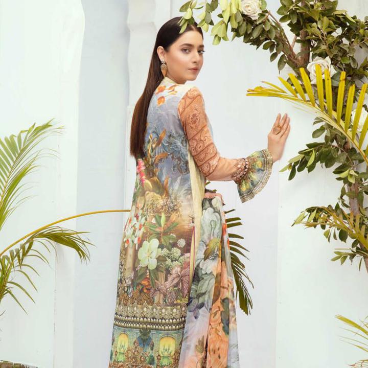 Tabeer by Riaz Arts Unstitched Swiss Lawn Collection'2021-TR-06