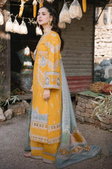 Marahil by Qalamkar Unstitched 3 Piece Luxury Lawn Collection'2022-SS-12-Fearie
