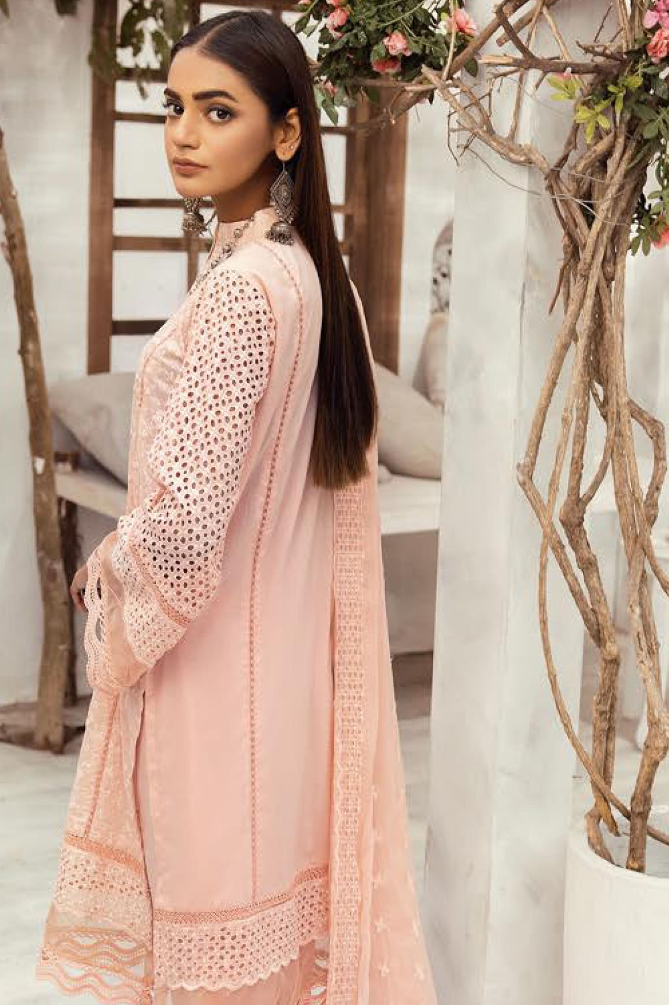 Mahee's by Riaz Arts Unstitched 3 Piece Exclusive Emb Lawn Collection'2023-ME-12
