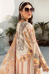 Gulaal Unstitched 3 Piece Lawn Vol-01 Collection'2022-12-Dune