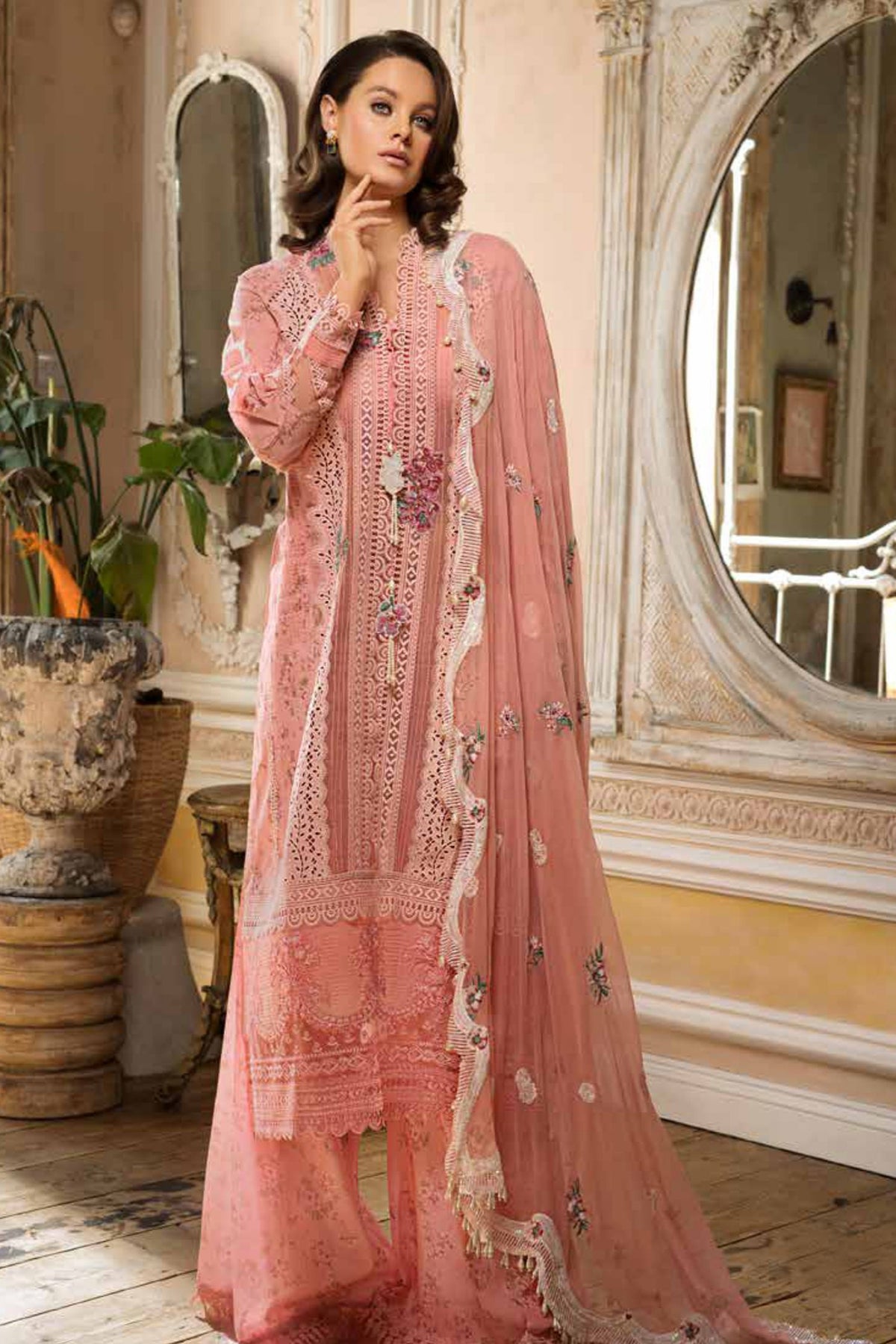 Sobia Nazir Unstitched 3 Piece Luxury Lawn Collection'2023-D-12-A