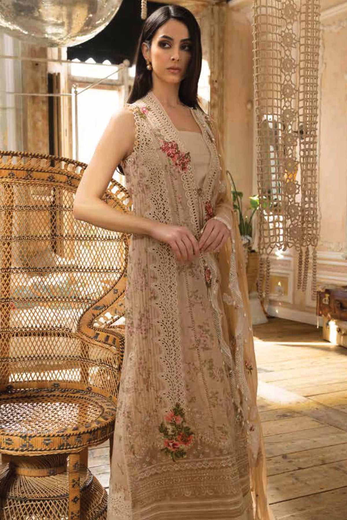 Sobia Nazir Unstitched 3 Piece Luxury Lawn Collection'2023-D-12-B
