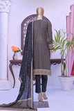 Monochrome by Amna Khadija Unstitched 3 Piece Black & White Lawn Collection'2022-BW-13