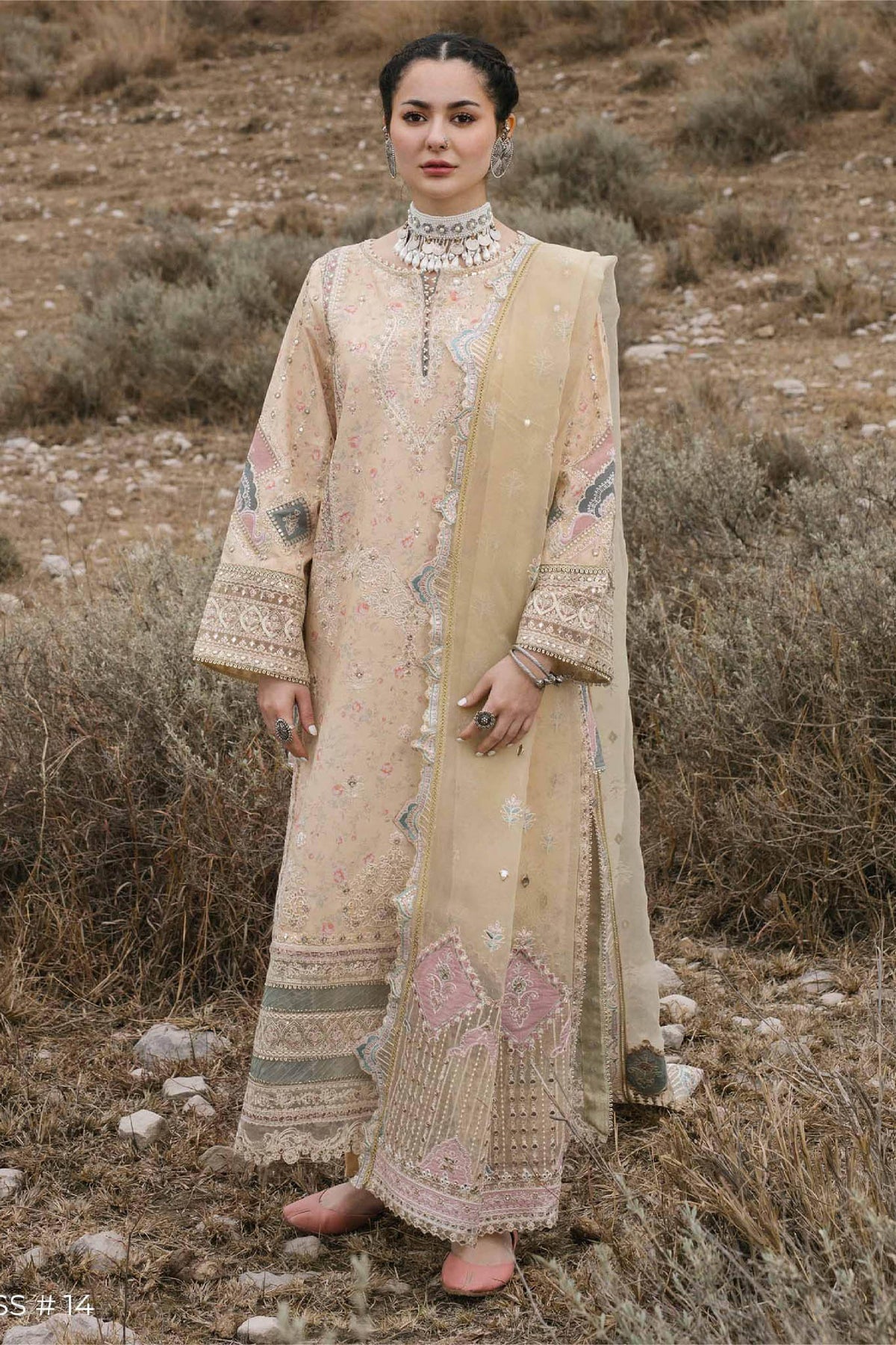 Marahil by Qalamkar Unstitched 3 Piece Luxury Lawn Collection'2022-SS-14-Sehrab