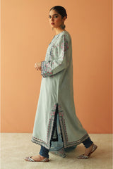 Zara Shahjahan Unstitched 3 Piece Embroidered Lawn Collection'2023-ZSJ-14-B