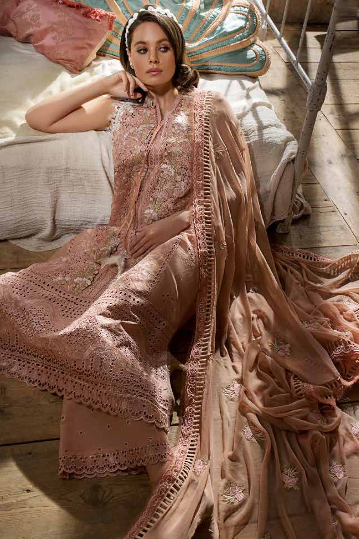 Sobia Nazir Unstitched 3 Piece Luxury Lawn Collection'2023-D-15-B