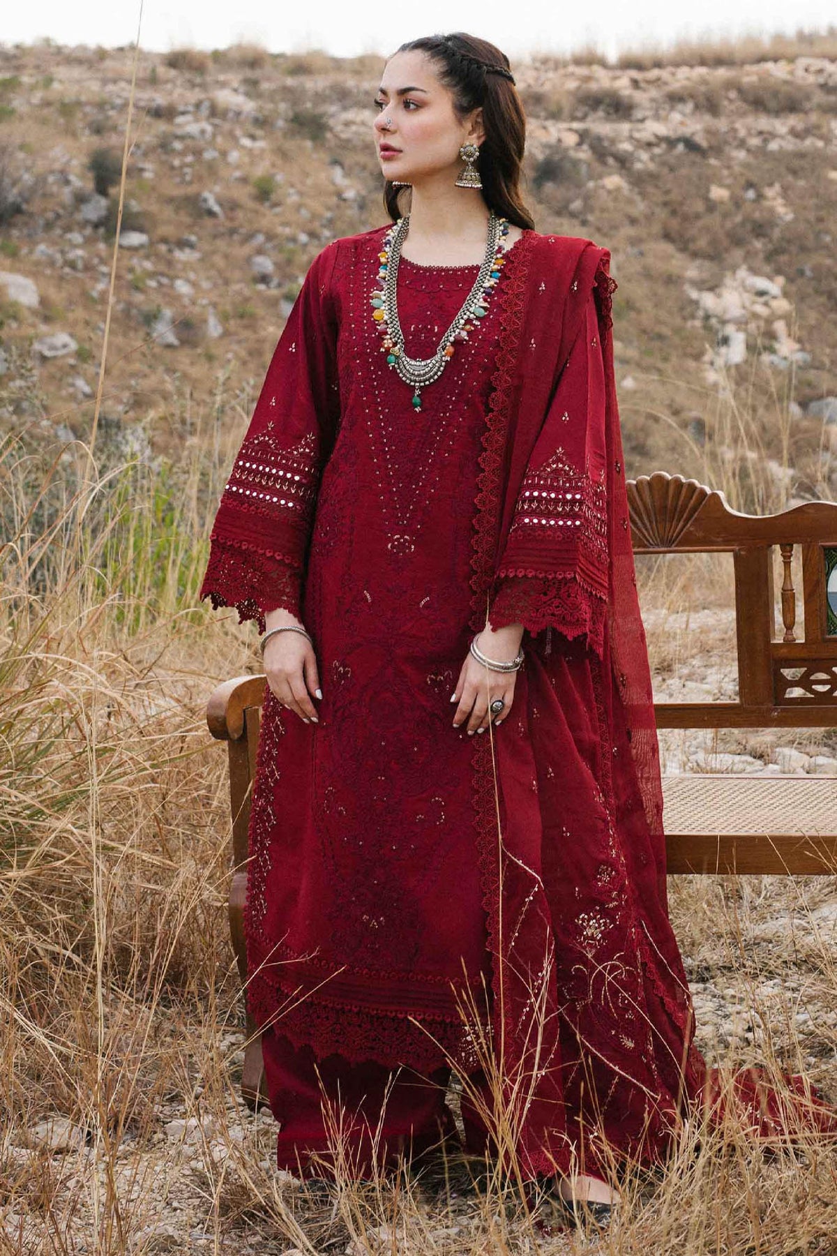 Marahil by Qalamkar Unstitched 3 Piece Luxury Lawn Collection'2022-SS-16-Kanz