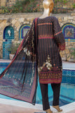 Bin Saeed Stitched 3 Piece Printed Lawn Collection'2022-F-1631-Black
