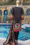 Bin Saeed Stitched 3 Piece Printed Lawn Collection'2022-F-1635-Black