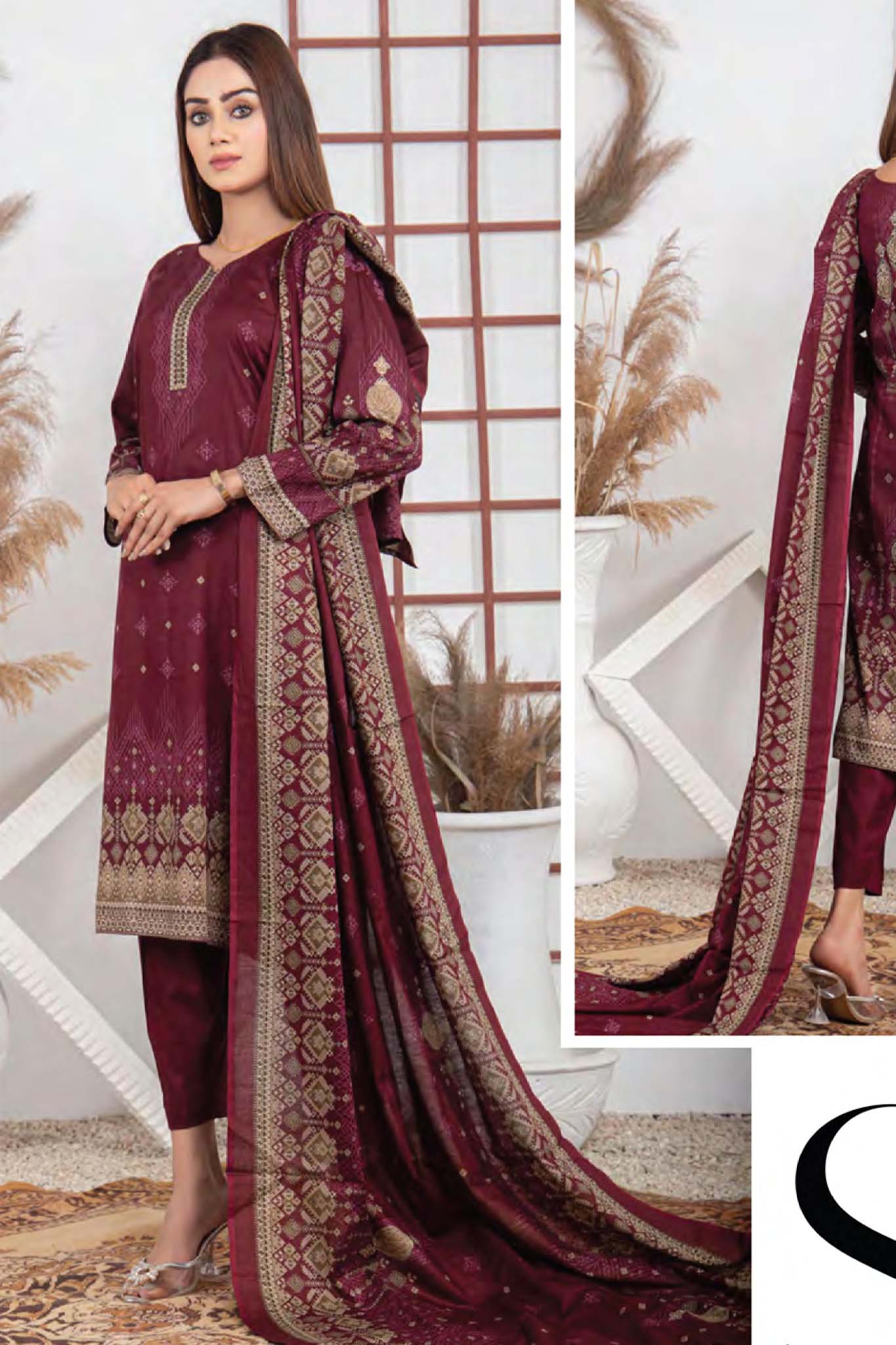 Five Star Unstitched 3 Piece  Printed Lawn Collection'2022-D-18